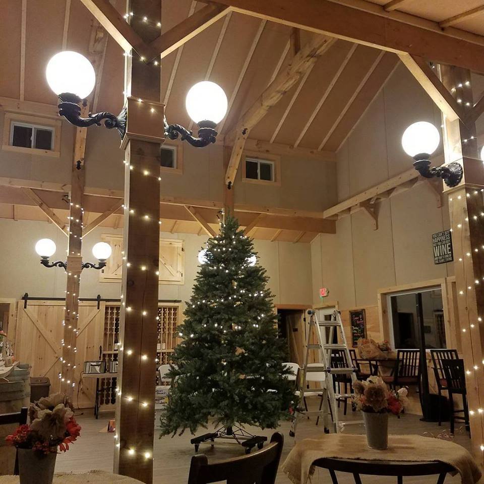 Savor Vineyards Holiday Party Venue